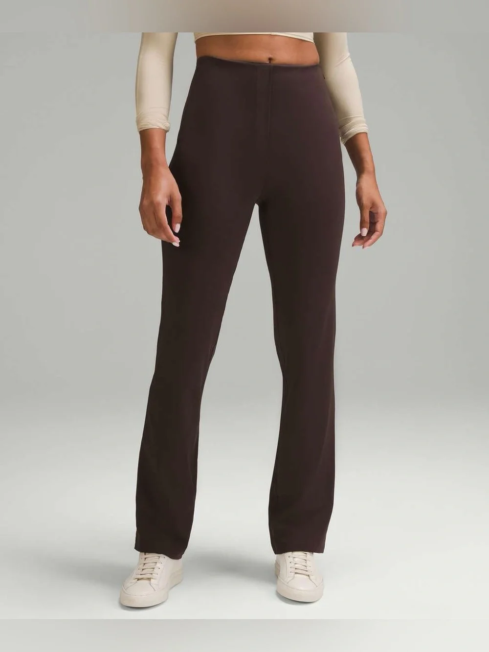 Lululemon Smooth Fit Pull-On High-Rise Pant Regular size 4 Espresso